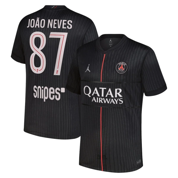Dres Paris Saint-Germain Joao Neves 87 Četvrta Jordan 2025/26