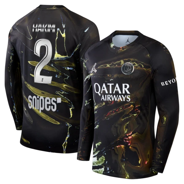 Dres Paris Saint-Germain Achraf Hakimi 2 Night 2025/26 Dugi Rukav