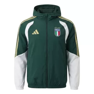 Italija Komplet Jakne za Trening s Kapuljačom 2026/27 Zelena