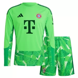 Dres FC Bayern Munich Golmanski Dječji Domaći 2026/27 Dugi Rukav