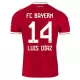 Dres FC Bayern Munich Luis Díaz 14 Dječji Domaći 2026/27