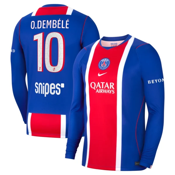 Dres Paris Saint-Germain Ousmane Dembélé 10 Domaći 2026/27 Dugi Rukav