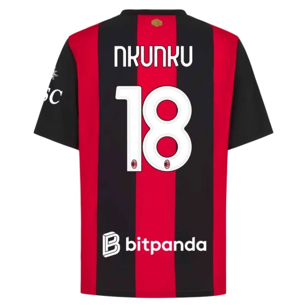 Dres AC Milan Christopher Nkunku 18 Domaći 2026/27 Dres AC Milan Christopher Nkunku 18 Domaći 2026/27