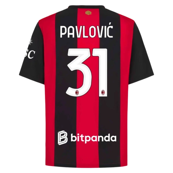 Dres AC Milan Pavlovic 31 Domaći 2026/27 Dres AC Milan Pavlovic 31 Domaći 2026/27
