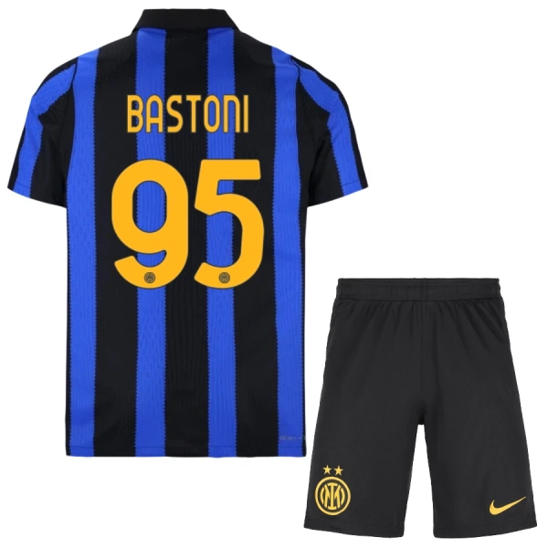 Dres Inter Milan Bastoni 95 Dječji Domaći 2026/27 Dres Inter Milan Bastoni 95 Dječji Domaći 2026/27