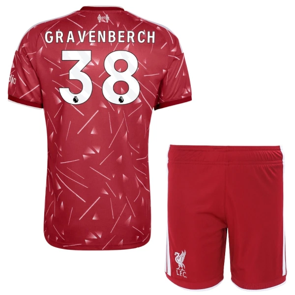 Dres Liverpool Gravenberch 38 Dječji Domaći 2026/27 Dres Liverpool Gravenberch 38 Dječji Domaći 2026/27