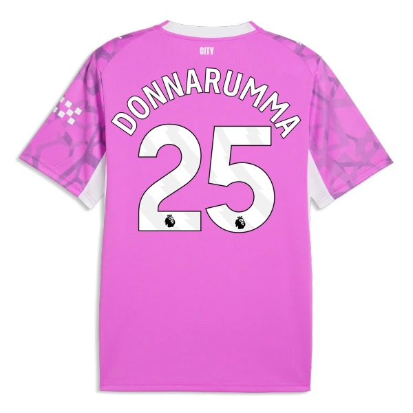 Dres Manchester City Gianluigi Donnarumma 25 Golmanski Gostujući 2026/27 Ružičasta