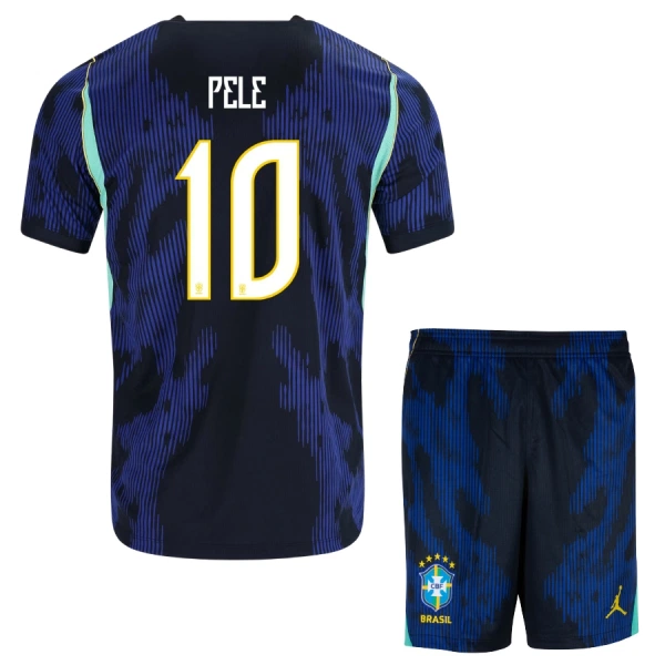 Dres Brazil Pele 10 Dječji Gostujući SP 2026 Dres Brazil Pele 10 Dječji Gostujući SP 2026