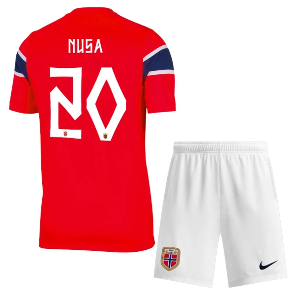 Dres Norveška Nusa 20 Dječji Domaći SP 2026 Dres Norveška Nusa 20 Dječji Domaći SP 2026