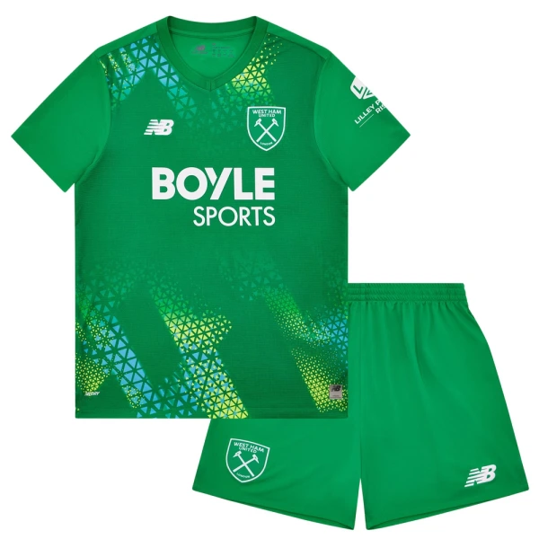 Dres West Ham United Golmanski Dječji Domaći 2026/27 Dres West Ham United Golmanski Dječji Domaći 2026/27