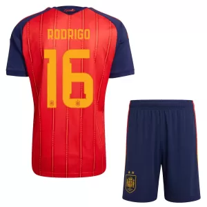 Dres Španjolska 2 Stars Rodrigo Hernández 16 Dječji Domaći SP 2026