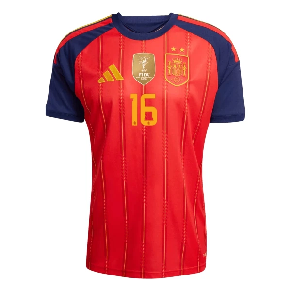 Dres Španjolska 2 Stars Rodrigo Hernández 16 Domaći SP 2026