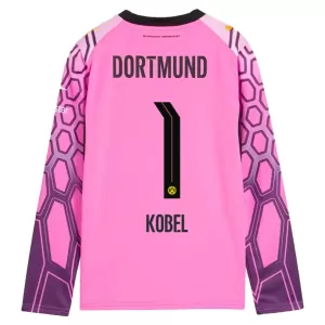 Dres Borussia Dortmund Kobel 1 Golmanski Gostujući 2026/27 Dugi Rukav Ružičasta