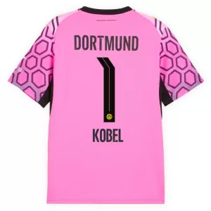 Dres Borussia Dortmund Kobel 1 Golmanski Gostujući 2026/27 Ružičasta