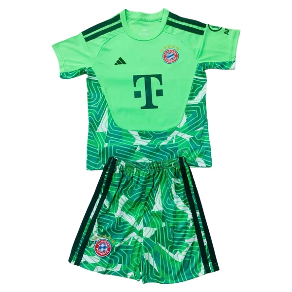 Dres FC Bayern Munich Golmanski Dječji 2026/27 Zelena Dres FC Bayern Munich Golmanski Dječji 2026/27 Zelena