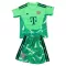 Dres FC Bayern Munich Golmanski Dječji 2026/27 Zelena