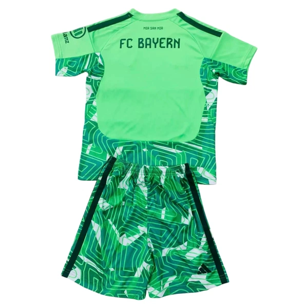 Dres FC Bayern Munich Golmanski Dječji 2026/27 Zelena