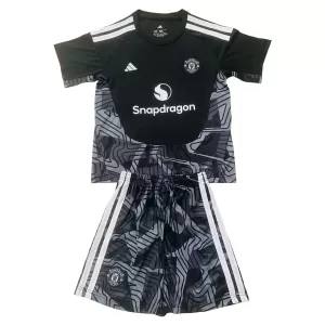 Dres Manchester United Golmanski Dječji 2026/27 Crno