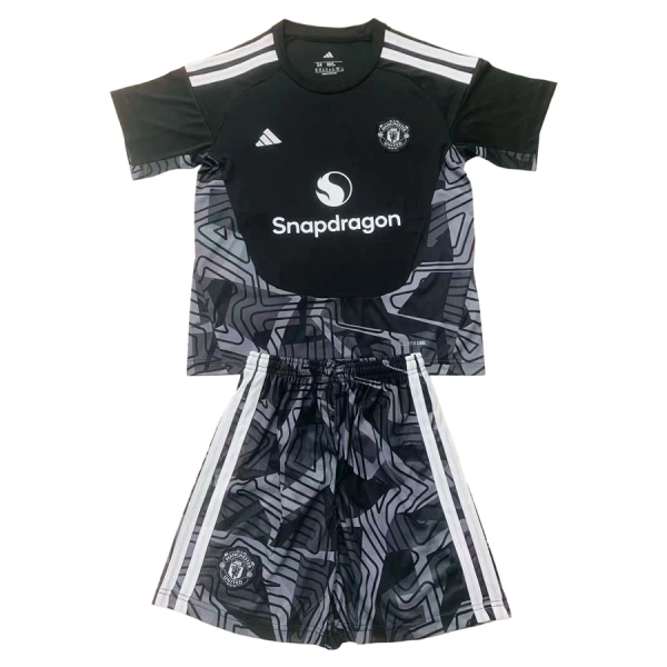 Dres Manchester United Golmanski Dječji 2026/27 Crno Dres Manchester United Golmanski Dječji 2026/27 Crno