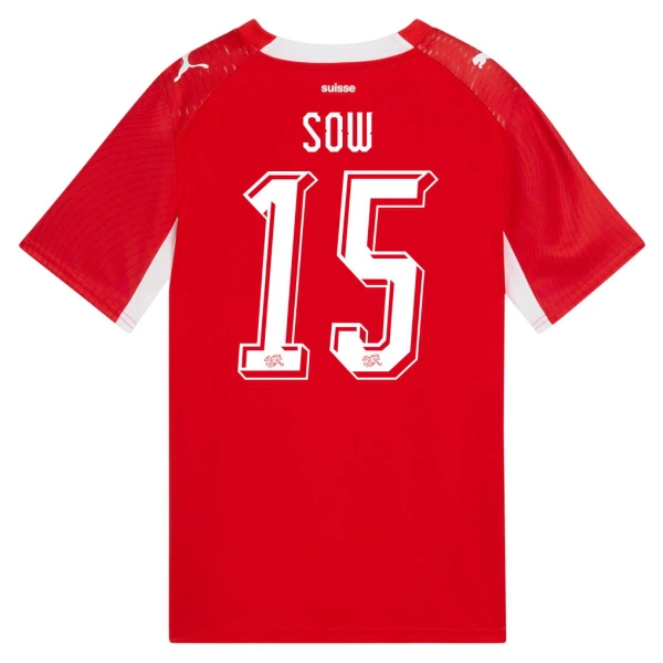 Dres Švicarska Djibril Sow 15 Domaći SP 2026 Dres Švicarska Djibril Sow 15 Domaći SP 2026