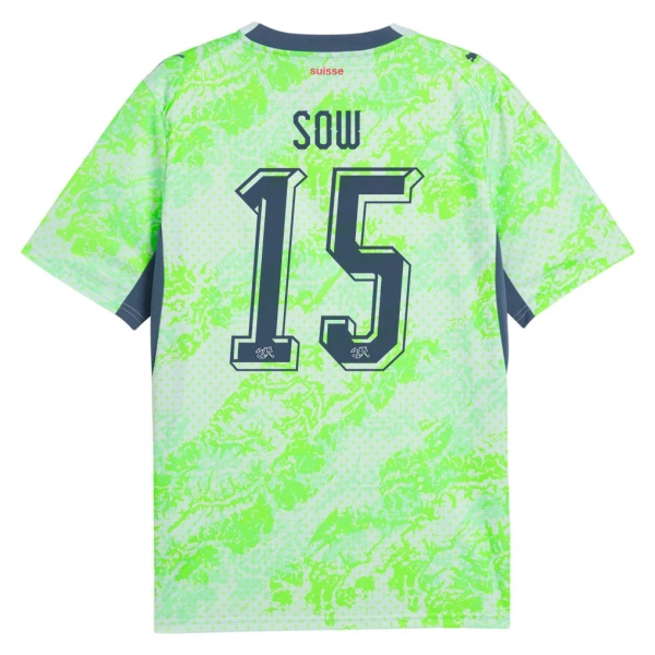 Dres Švicarska Djibril Sow 15 Gostujući SP 2026 Dres Švicarska Djibril Sow 15 Gostujući SP 2026