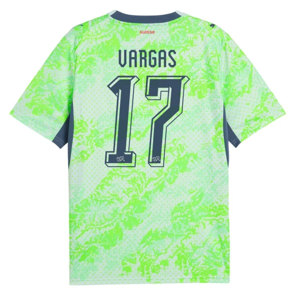 Dres Švicarska Vargas 17 Gostujući SP 2026 Dres Švicarska Vargas 17 Gostujući SP 2026