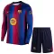 Dres FC Barcelona Dječji Domaći 2026/27 Dugi Rukav