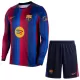 Dres FC Barcelona Dječji Domaći 2026/27 Dugi Rukav Dres FC Barcelona Dječji Domaći 2026/27 Dugi Rukav