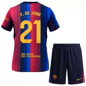Dres FC Barcelona Frenkie de Jong 21 Dječji Domaći 2026/27