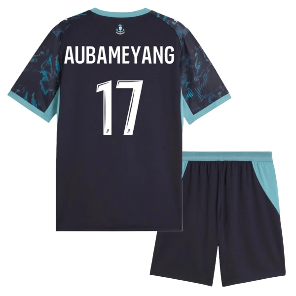 Dres Olympique Marseille Aubameyang 17 Dječji Gostujući 2026/27 Dres Olympique Marseille Aubameyang 17 Dječji Gostujući 2026/27