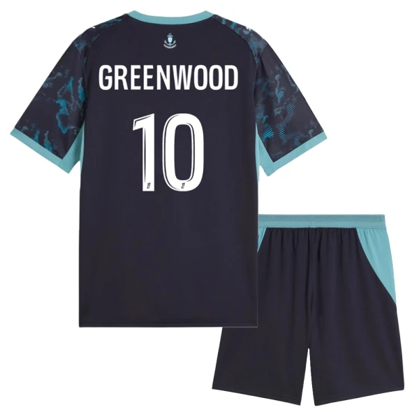 Dres Olympique Marseille Greenwood 10 Dječji Gostujući 2026/27 Dres Olympique Marseille Greenwood 10 Dječji Gostujući 2026/27