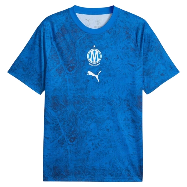 Dres Olympique Marseille Pre-Match 2026/27 Plava Dres Olympique Marseille Pre-Match 2026/27 Plava