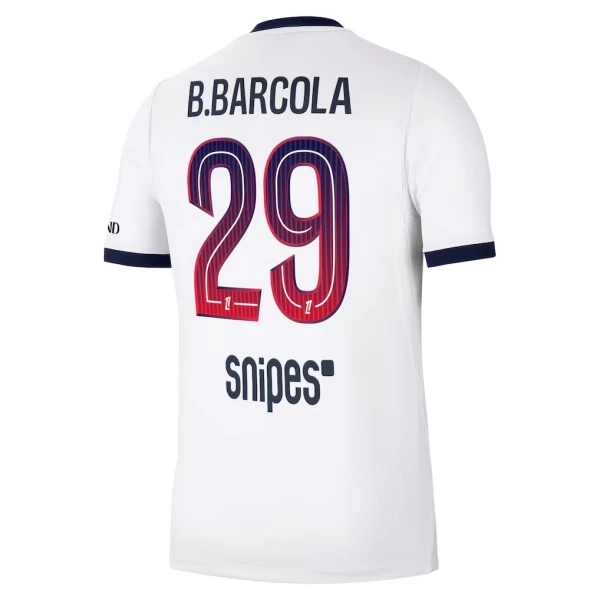 Dres Paris Saint-Germain Bradley Barcola 29 Gostujući 2026/27