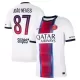 Dres Paris Saint-Germain Joao Neves 87 Gostujući 2026/27 Dres Paris Saint-Germain Joao Neves 87 Gostujući 2026/27