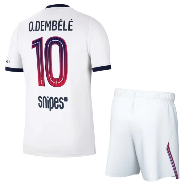 Dres Paris Saint-Germain Ousmane Dembélé 10 Dječji Gostujući 2026/27 Dres Paris Saint-Germain Ousmane Dembélé 10 Dječji Gostujući 2026/27
