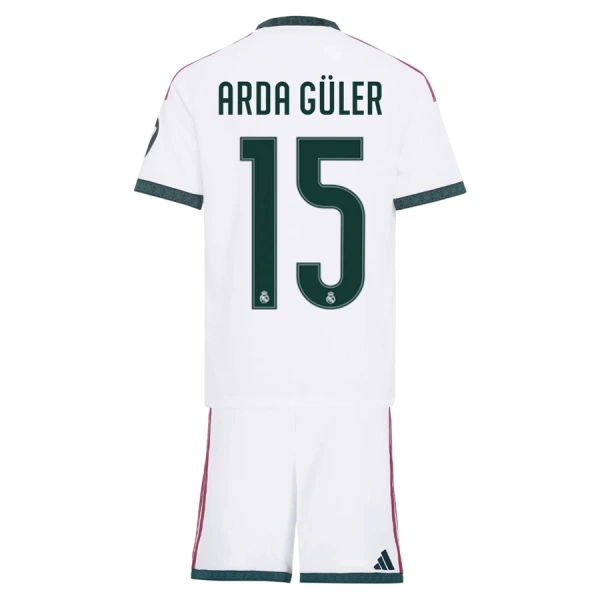 Dres Real Madrid Arda Guler 15 Dječji Domaći 2026/27 Dres Real Madrid Arda Guler 15 Dječji Domaći 2026/27