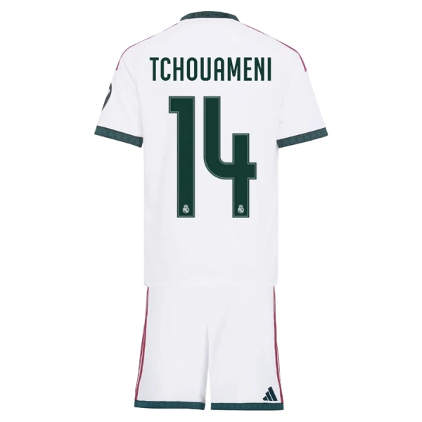 Dres Real Madrid Aurélien Tchouaméni 14 Dječji Domaći 2026/27 Dres Real Madrid Aurélien Tchouaméni 14 Dječji Domaći 2026/27