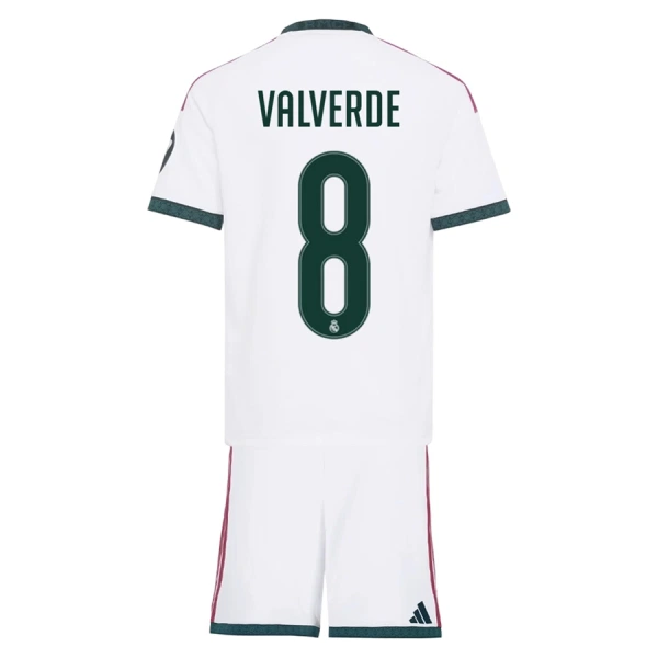Dres Real Madrid Federico Valverde 8 Dječji Domaći 2026/27 Dres Real Madrid Federico Valverde 8 Dječji Domaći 2026/27