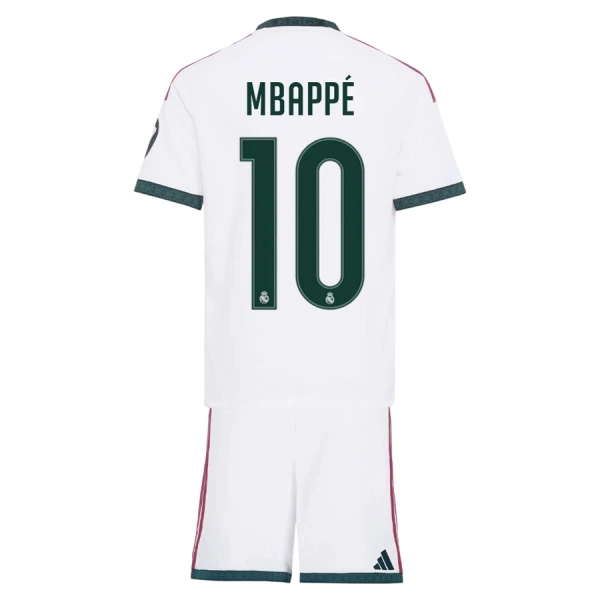 Dres Real Madrid Kylian Mbappé 10 Dječji Domaći 2026/27 Dres Real Madrid Kylian Mbappé 10 Dječji Domaći 2026/27