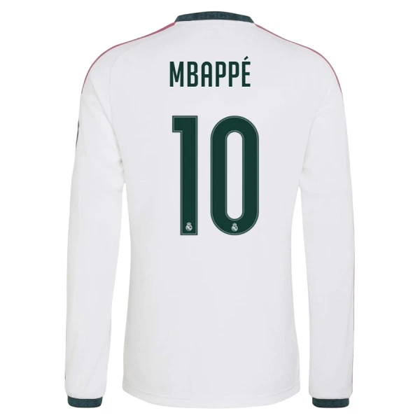 Dres Real Madrid Kylian Mbappé 10 Domaći 2026/27 Dugi Rukav Dres Real Madrid Kylian Mbappé 10 Domaći 2026/27 Dugi Rukav