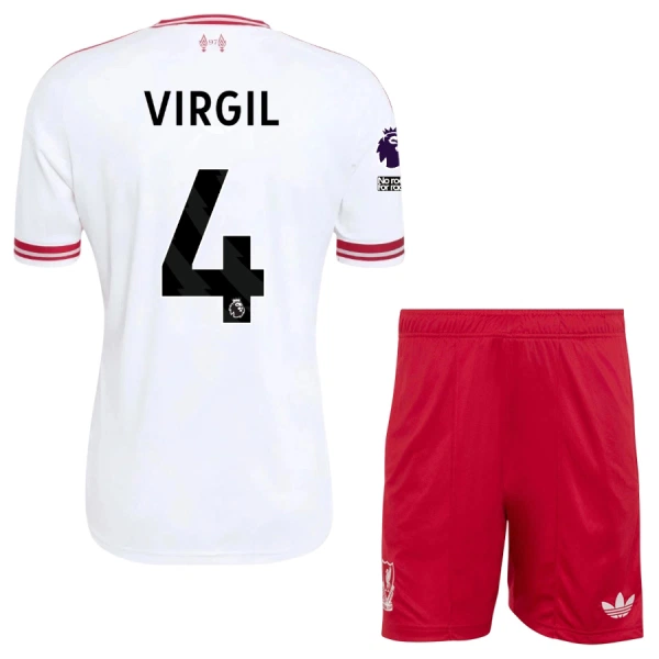 Dres Liverpool Virgil van Dijk 4 Dječji Gostujući 2026/27 Dres Liverpool Virgil van Dijk 4 Dječji Gostujući 2026/27