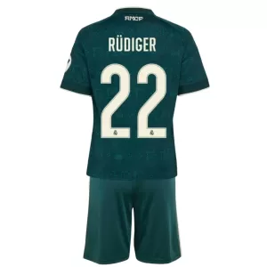 Dres Real Madrid Antonio Rudiger 22 Dječji Gostujući 2026/27