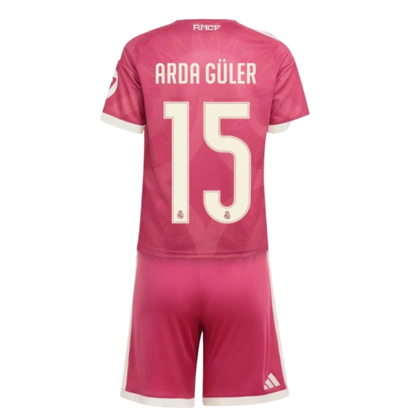 Dres Real Madrid Arda Guler 15 Dječji Treći 2026/27