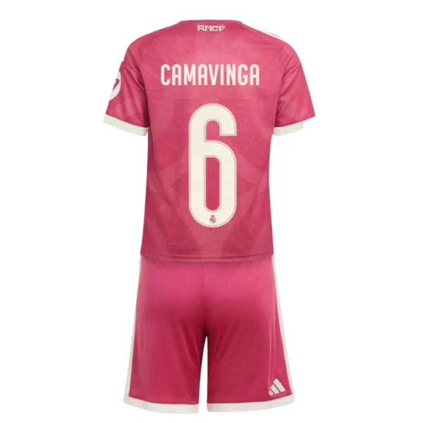 Dres Real Madrid Eduardo Camavinga 6 Dječji Treći 2026/27