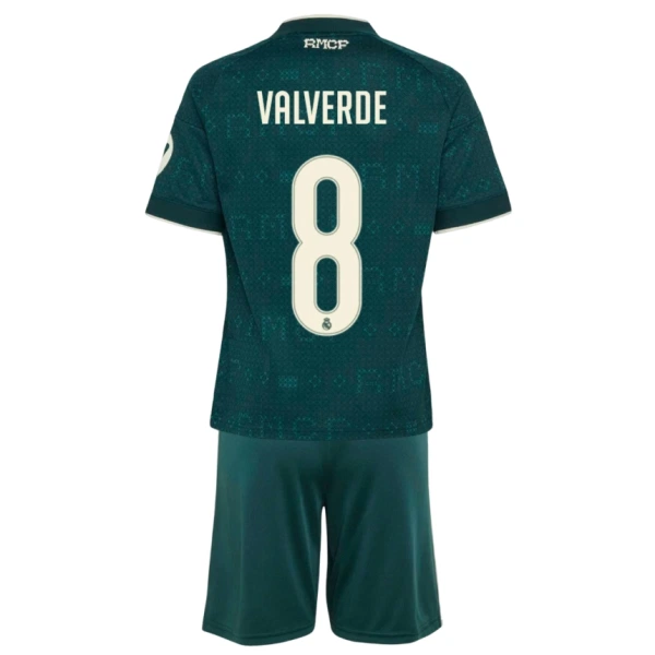 Dres Real Madrid Federico Valverde 8 Dječji Gostujući 2026/27 Dres Real Madrid Federico Valverde 8 Dječji Gostujući 2026/27