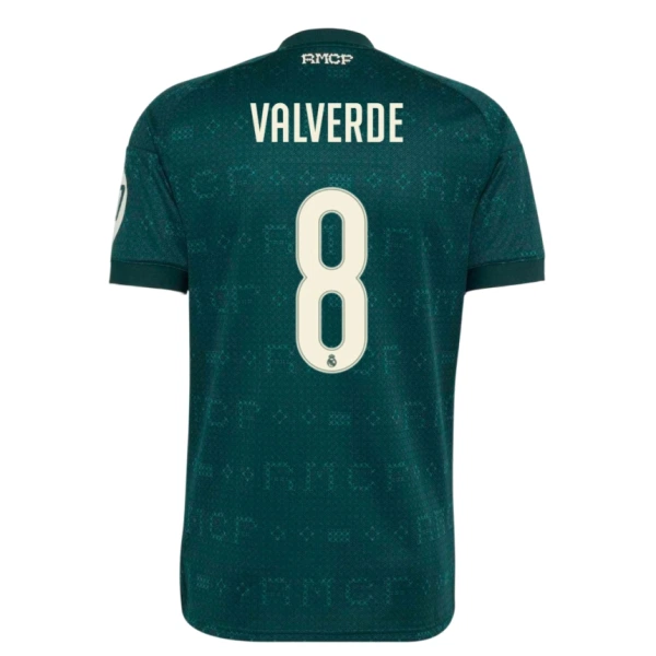 Dres Real Madrid Federico Valverde 8 Gostujući 2026/27 Dres Real Madrid Federico Valverde 8 Gostujući 2026/27