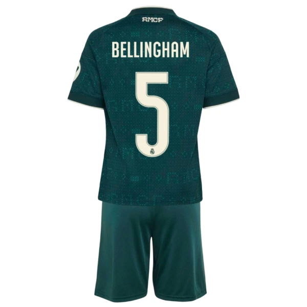 Dres Real Madrid Jude Bellingham 5 Dječji Gostujući 2026/27