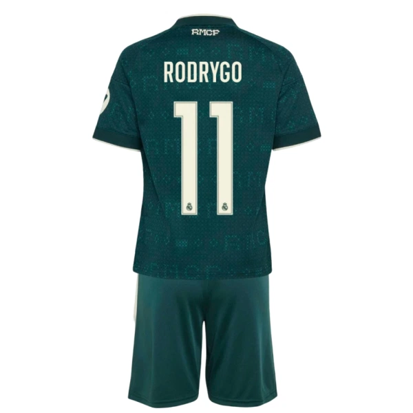 Dres Real Madrid Rodrygo Goes 11 Dječji Gostujući 2026/27 Dres Real Madrid Rodrygo Goes 11 Dječji Gostujući 2026/27