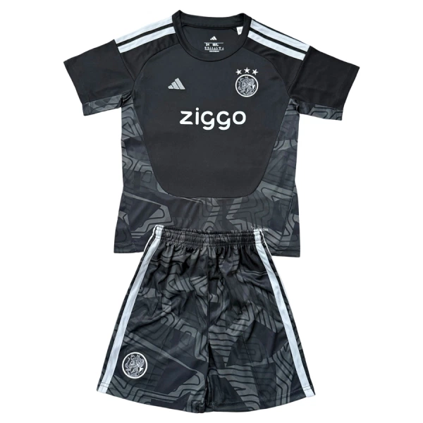 Dres Ajax Amsterdam Golmanski Dječji 2026/27 Crno Dres Ajax Amsterdam Golmanski Dječji 2026/27 Crno