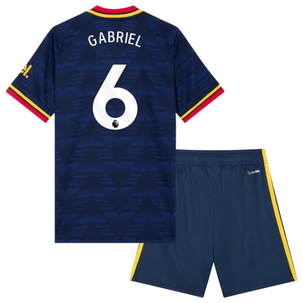 Dres Arsenal Gabriel 6 Dječji Gostujući 2026/27 Dres Arsenal Gabriel 6 Dječji Gostujući 2026/27